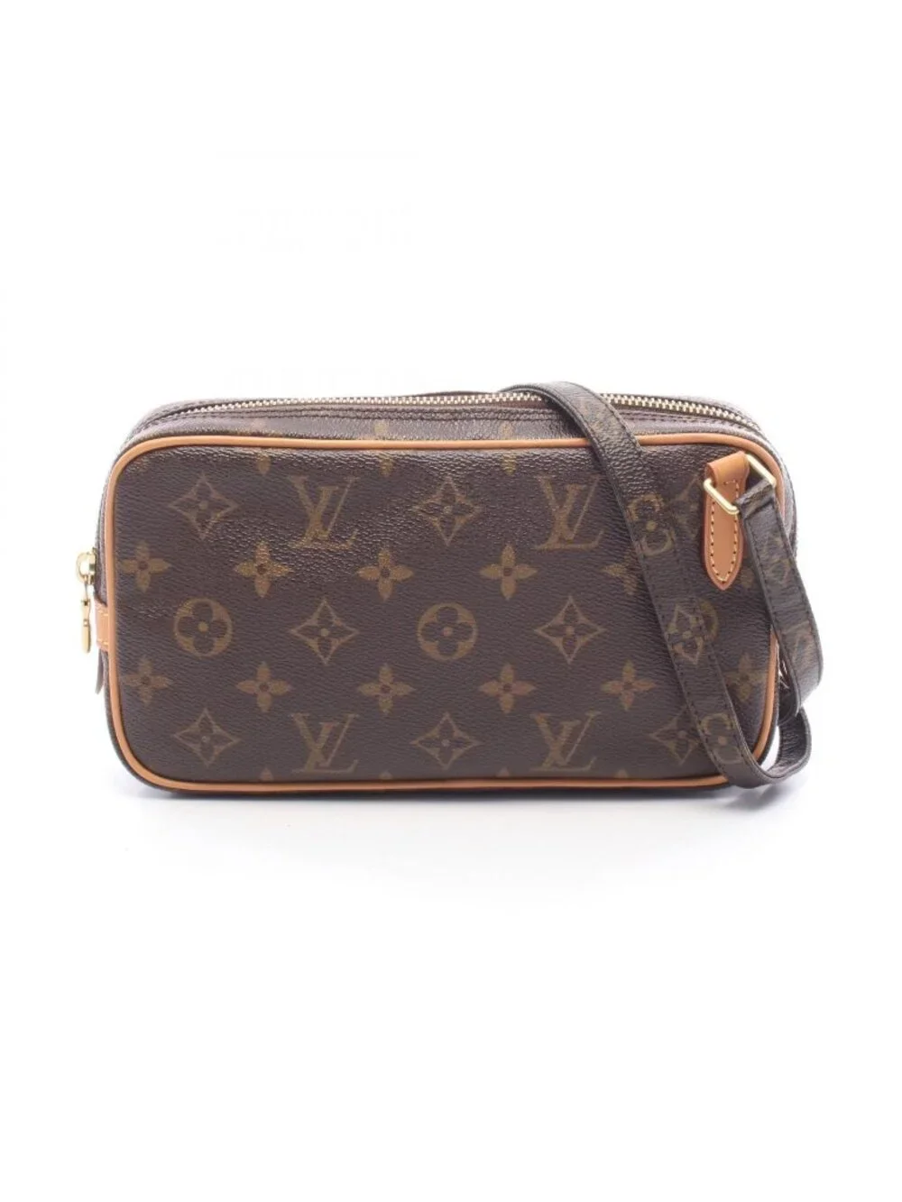 Louis Vuitton Shoulder Bag Ma Roulis Bandouliere Monogram Canvas Leather